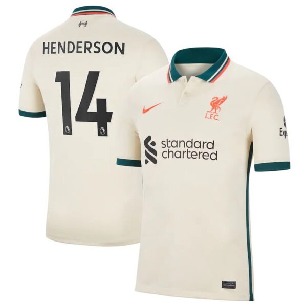 MAILLOT LIVERPOOL EXTERIEUR HENDERSON 2021-2022