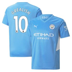 MAILLOT MANCHESTER CITY DOMICILE GREALISH 2021-2022