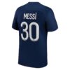 10127 PACK PSG DOMICILE MESSI. ENSEMBLE ADULTE MAILLOT ET SHORT 2022 2023