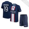 10146 PACK PSG DOMICILE SARABIA. ENSEMBLE ADULTE MAILLOT ET SHORT 2022 2023