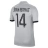 10192 PACK PSG EXTERIEUR JUAN BERNAT. ENSEMBLE ADULTE MAILLOT ET SHORT 2022 2023
