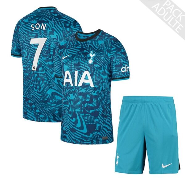 PACK TOTTENHAM THIRD SON ADULTE 2022-2023