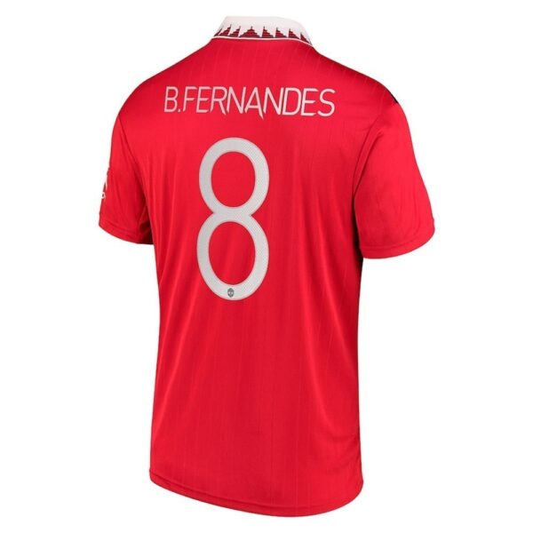 MAILLOT MANCHESTER UNITED DOMICILE BRUNO FERNANDES COUPE D'EUROPE 2022-2023