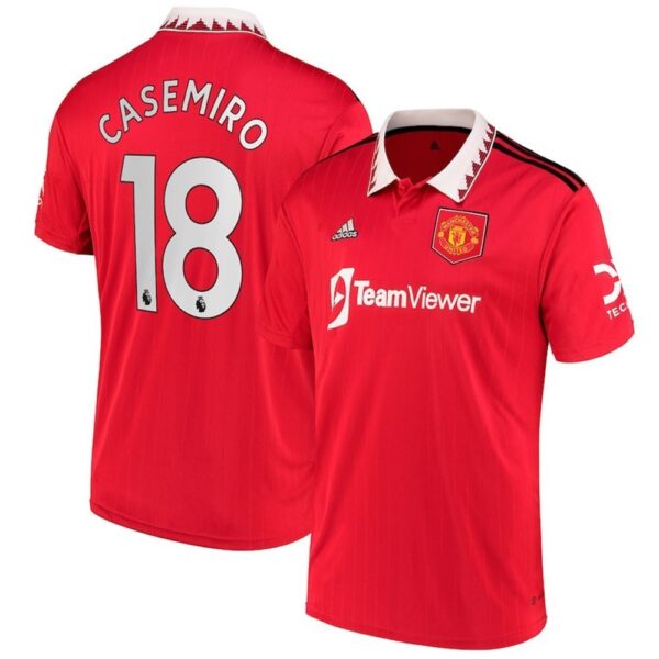 MAILLOT MANCHESTER UNITED DOMICILE CASEMIRO 2022-2023