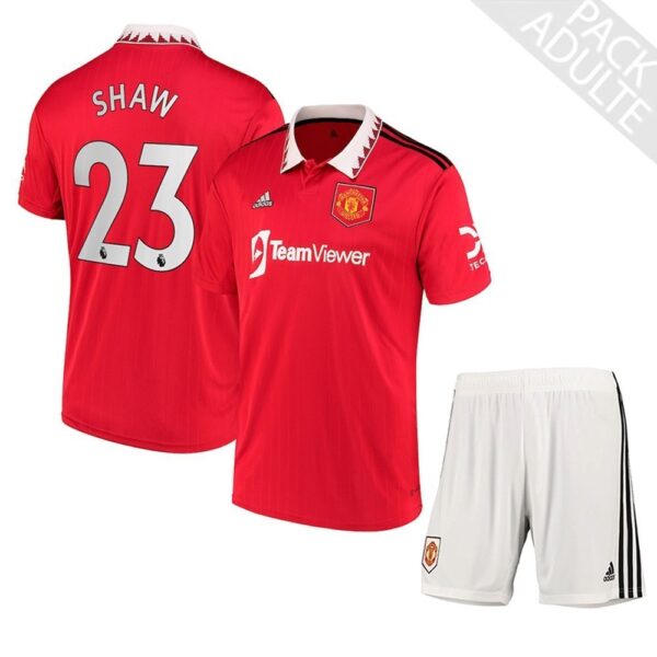 MAILLOT MANCHESTER UNITED DOMICILE SHAW 2022-2023