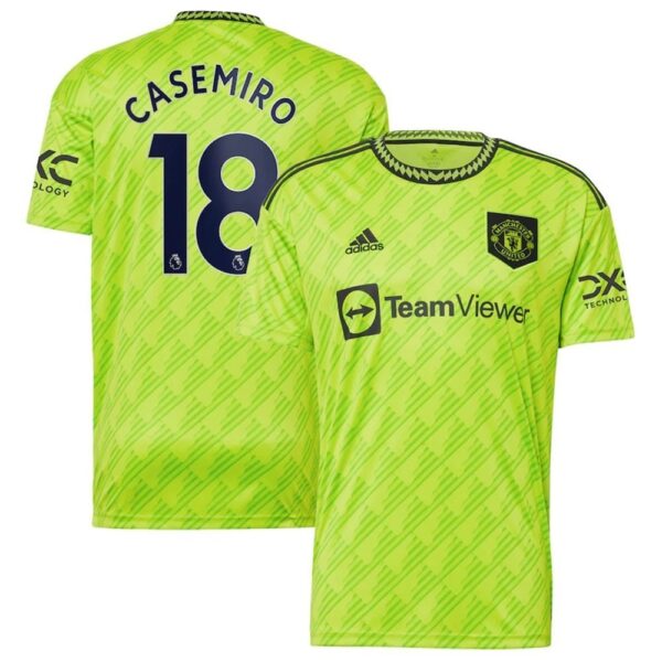 MAILLOT MANCHESTER UNITED THIRD CASEMIRO 2022-2023