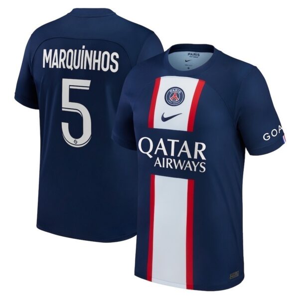 MAILLOT PSG DOMICILE MARQUINHOS 2022-2023