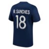 9074 MAILLOT PSG DOMICILE RENATO SANCHES 2022 2023