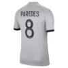 9140 MAILLOT PSG EXTERIEUR PAREDES 2022 2023