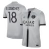 9143 MAILLOT PSG EXTERIEUR RENATO SANCHES 2022 2023