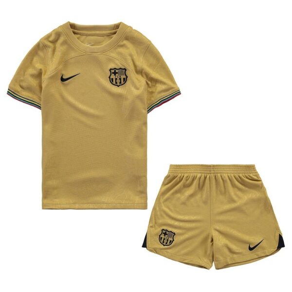 PACK JUNIOR FC BARCELONE EXTERIEUR 2022-2023