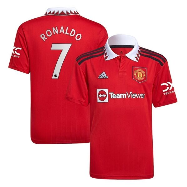 PACK JUNIOR MANCHESTER UNITED DOMICILE RONALDO 2022-2023