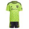 9694 PACK JUNIOR MANCHESTER UNITED THIRD. ENSEMBLE MAILLOT ET SHORT 2022 2023