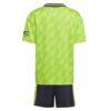 9695 PACK JUNIOR MANCHESTER UNITED THIRD. ENSEMBLE MAILLOT ET SHORT 2022 2023