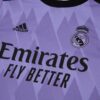 9800 PACK JUNIOR REAL MADRID EXTERIEUR. ENSEMBLE MAILLOT ET SHORT 2022 2023