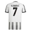 9832 PACK JUVENTUS VLAHOVIC DOMICILE. ENSEMBLE ADULTE MAILLOT ET SHORT 2022 2023