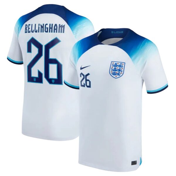 MAILLOT ANGLETERRE DOMICILE BELLINGHAM 2022-2023