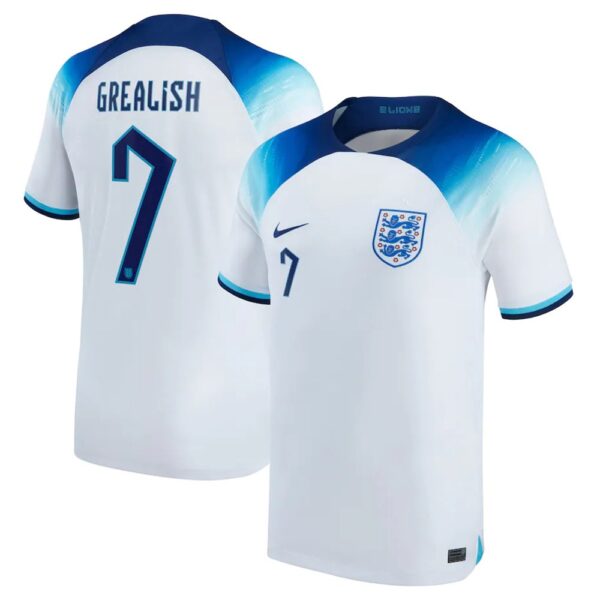 MAILLOT ANGLETERRE DOMICILE GREALISH 2022-2023