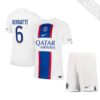 10753 PACK PSG THIRD VERRATTI. ENSEMBLE ADULTE MAILLOT ET SHORT 2022 2023