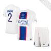 10773 PACK PSG THIRD HAKIMI. ENSEMBLE ADULTE MAILLOT ET SHORT 2022 2023