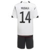 11117 PACK JUNIOR ALLEMAGNE DOMICILE MUSIALA. ENSEMBLE MAILLOT ET SHORT 2022 2023