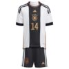 11118 PACK JUNIOR ALLEMAGNE DOMICILE MUSIALA. ENSEMBLE MAILLOT ET SHORT 2022 2023