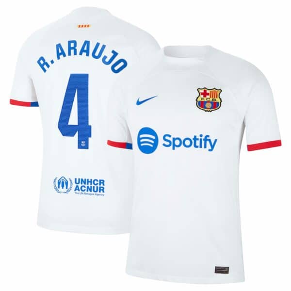 MAILLOT FC BARCELONE EXTERIEUR RONALD ARAUJO 2023-2024