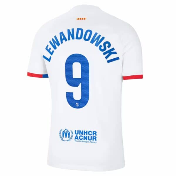 PACK FC BARCELONE EXTERIEUR LEWANDOWSKI ADULTE 2023-2024