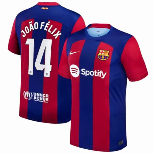 MAILLOT FC BARCELONE DOMICILE JOAO FELIX 2023-2024