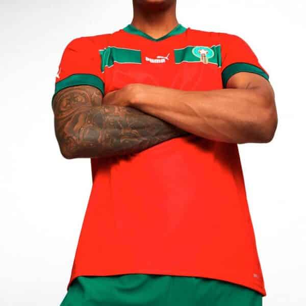 MAILLOT MAROC DOMICILE OUNAHI 2022-2023