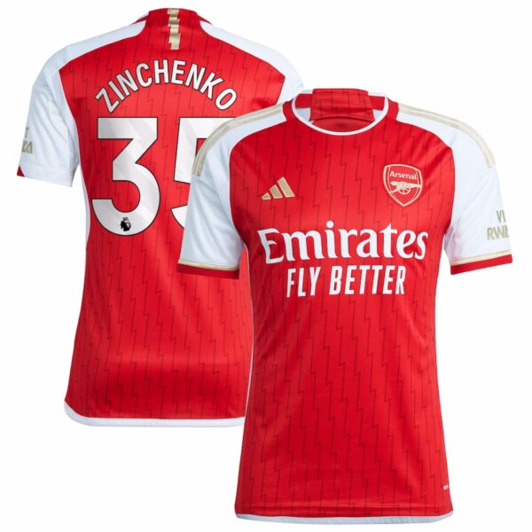 MAILLOT ARSENAL DOMICILE ZINCHENKO 2023-2024