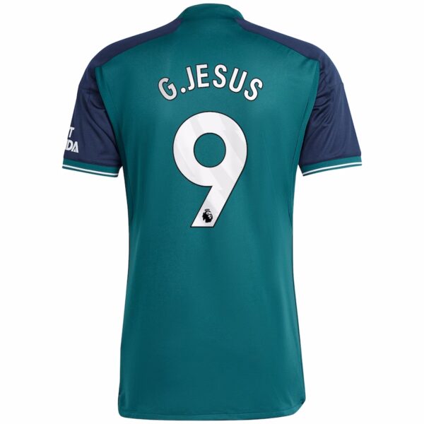 MAILLOT ARSENAL THIRD GABRIEL JESUS 2023-2024