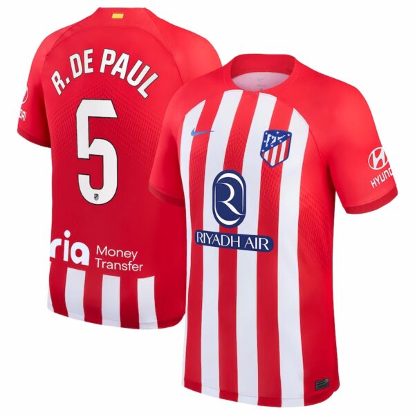 MAILLOT ATLETICO MADRID DOMICILE RODRIGO DE PAUL 2023-2024