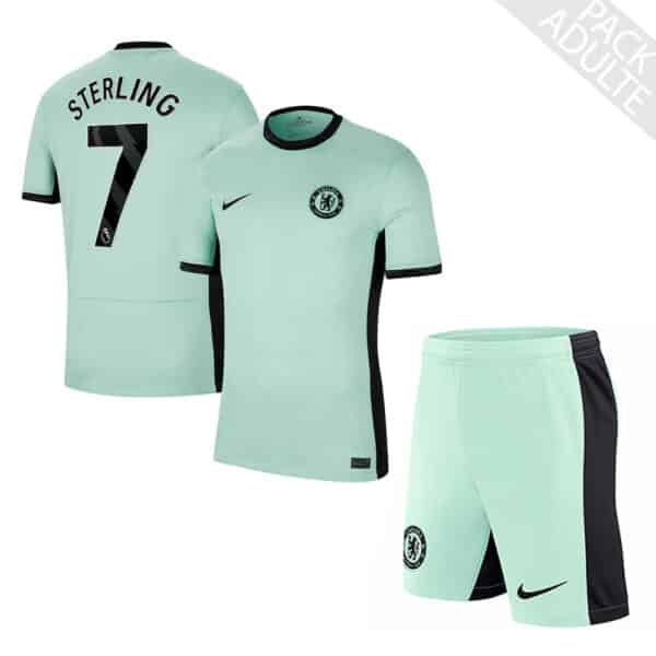 PACK CHELSEA THIRD STERLING ADULTE 2023-2024