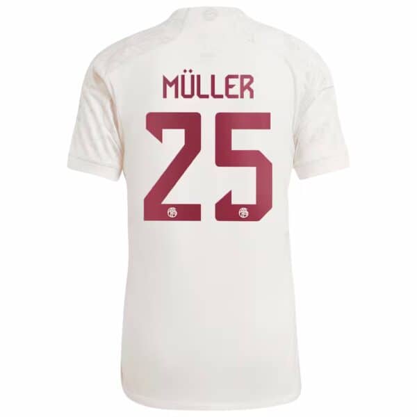 PACK BAYERN MUNICH THIRD MULLER ADULTE 2023-2024