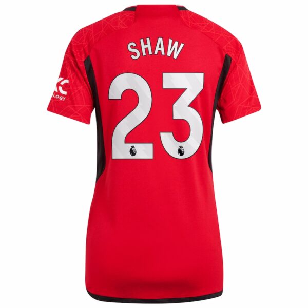 MAILLOT MANCHESTER UNITED DOMICILE FEMME LUKE SHAW 2023-2024