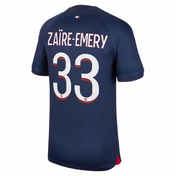 PACK PSG DOMICILE ZAIRE-EMERY ADULTE 2023-2024