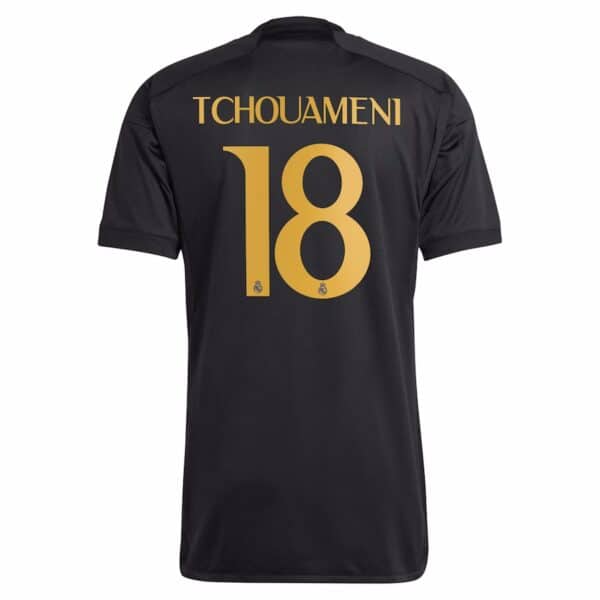 MAILLOT REAL MADRID THIRD TCHOUAMENI 2023-2024