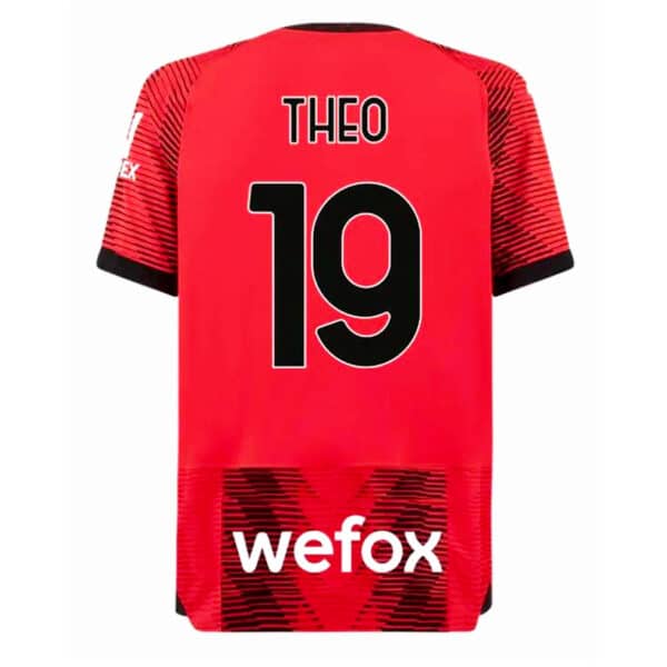 PACK MILAN AC DOMICILE THEO HERNANDEZ ADULTE 2023-2024