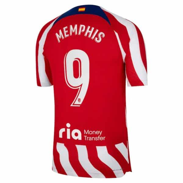 MAILLOT ATLETICO MADRID DOMICILE MEMPHIS VERSION VAPOR MATCH 2023-2024