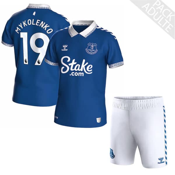 PACK EVERTON DOMICILE MYKOLENKO ADULTE 2023-2024