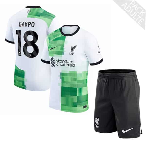 PACK LIVERPOOL EXTERIEUR GAKPO ADULTE 2023-2024