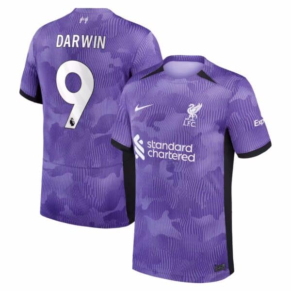 PACK LIVERPOOL THIRD DARWIN ADULTE 2023-2024