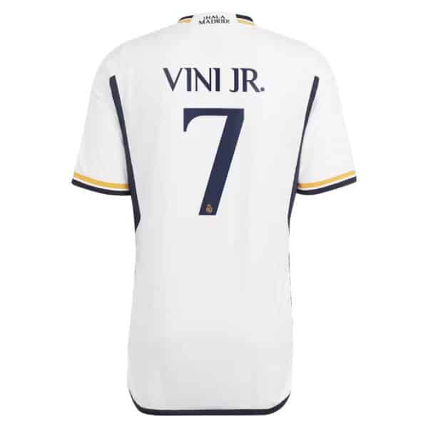 MAILLOT REAL MADRID DOMICILE VINICIUS JR VERSION AUTHENTIC 2023-2024