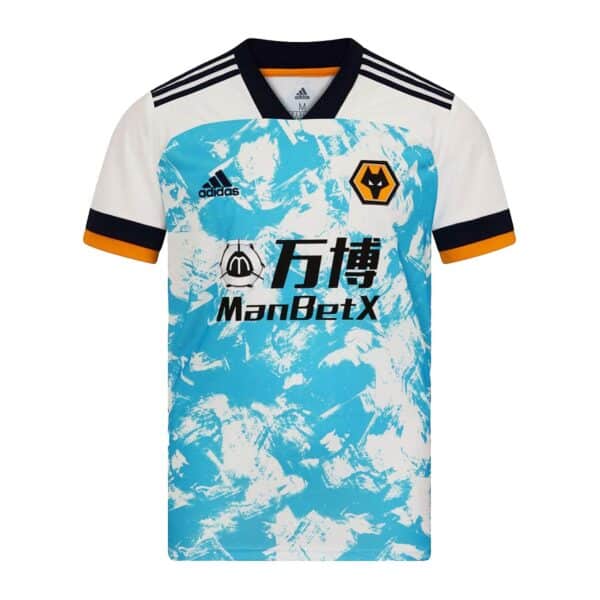 MAILLOT WOLVERHAMPTON EXTERIEUR SAISON 2020-2021