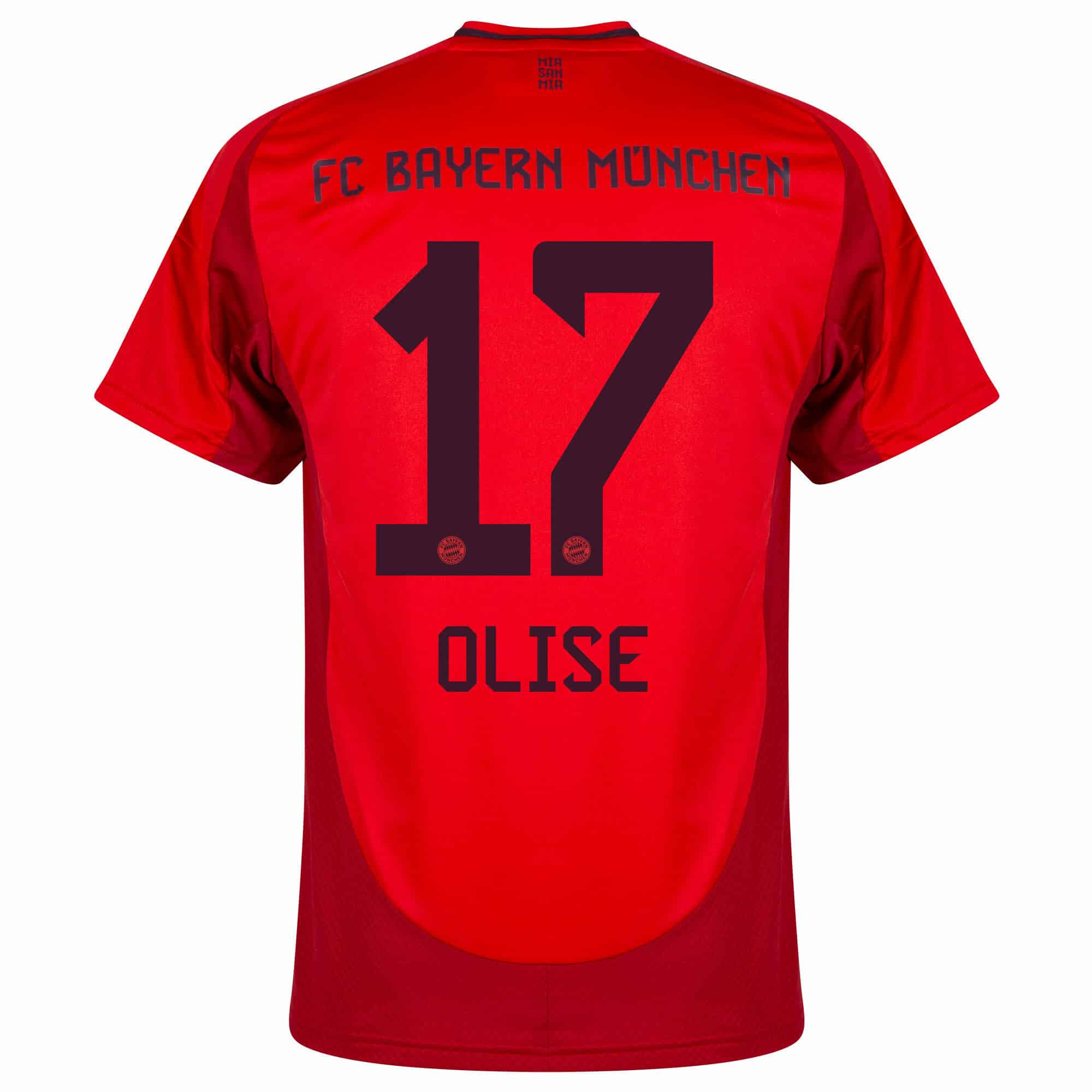 MAILLOT BAYERN MUNICH DOMICILE OLISE SAISON 2024-2025