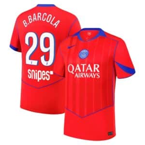 MAILLOT PSG THIRD BARCOLA SAISON 2025-2026