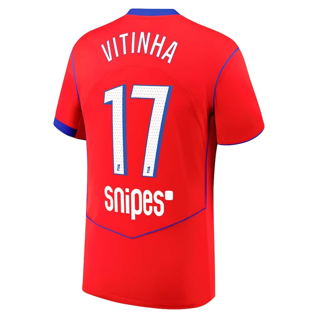 MAILLOT PSG THIRD VITINHA SAISON 2025-2026