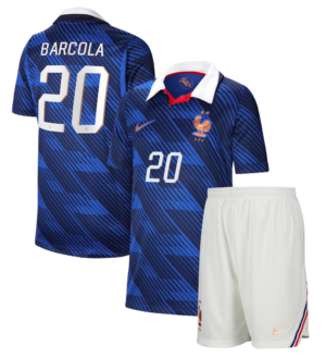 PACK JUNIOR FRANCE BARCOLA DOMICILE 2026-2027