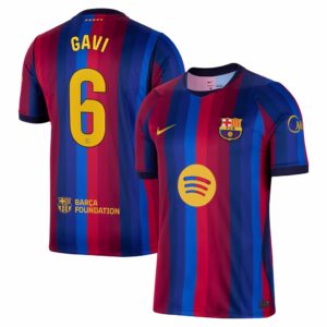 MAILLOT FC BARCELONE DOMICILE GAVI 2026-2027 MAILLOT FC BARCELONE DOMICILE GAVI 2026-2027
